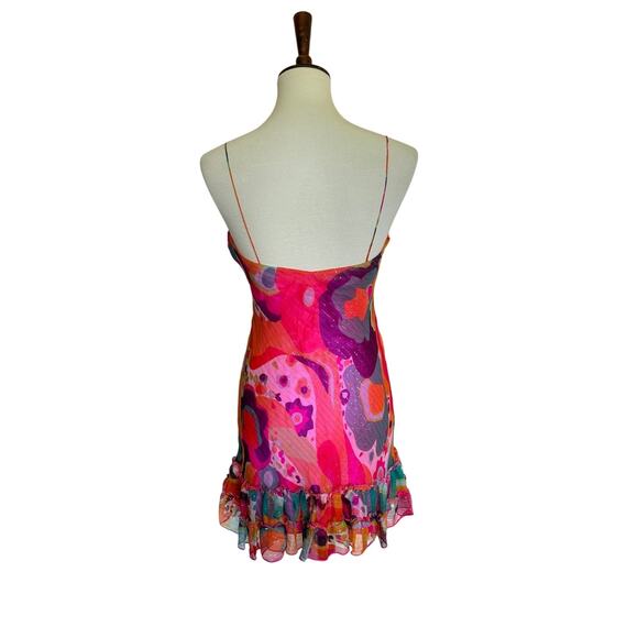 Ginger and Java Confetti Silk Mini Dress - Picture 2 of 5